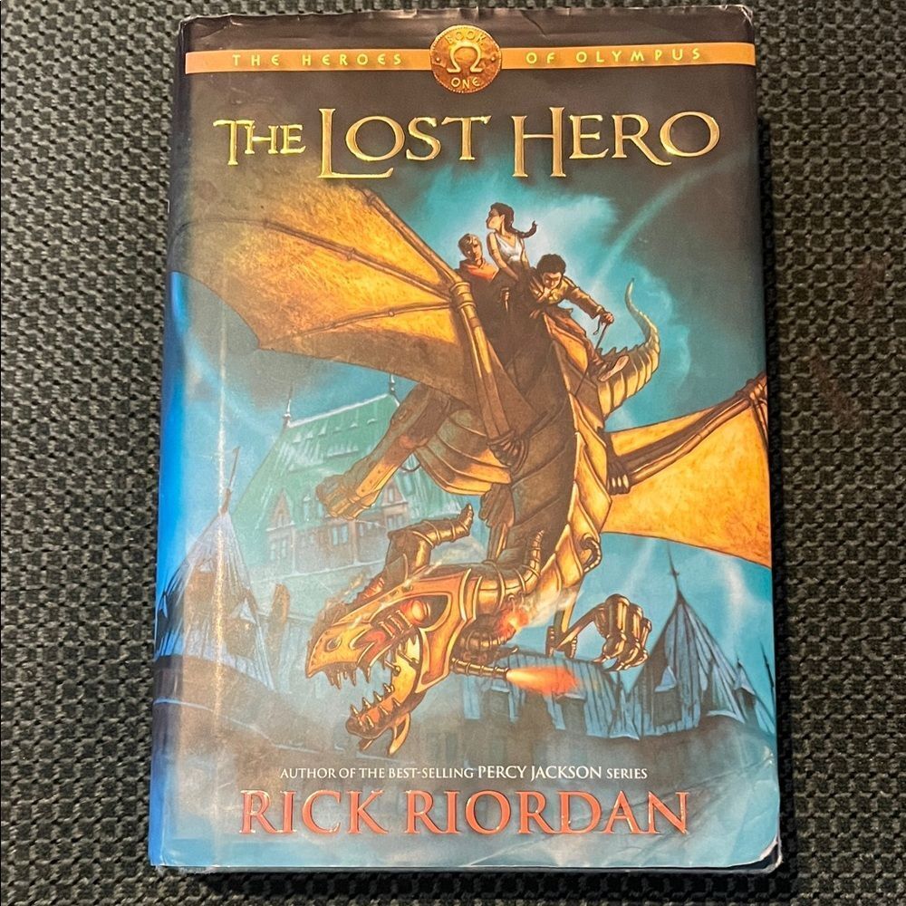 Percy Jackson The Lost Hero Hardcover Book, First Edition Book One